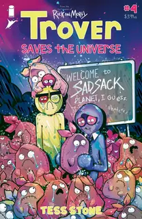 Cover of Trover Saves the Universe #4