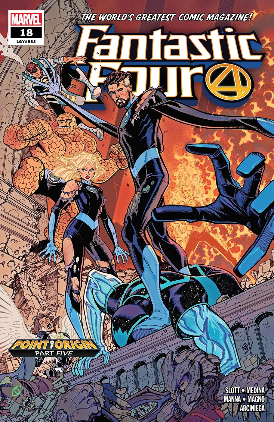 Cover of Fantastic Four #18 (663)