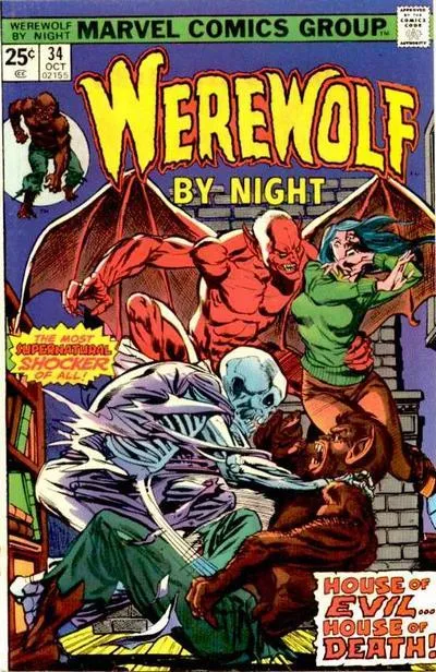 Cover of Werewolf by Night #34