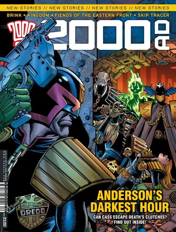 Cover of 2000 AD #2100