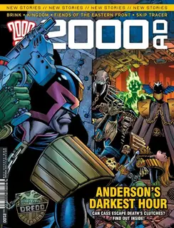 Cover of 2000 AD #2100