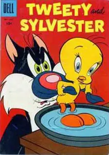 Cover of Tweety and Sylvester #22