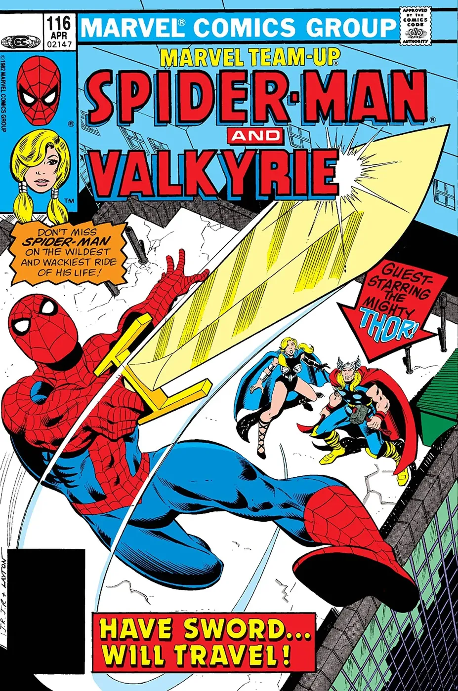 Cover of Marvel Team-Up #116