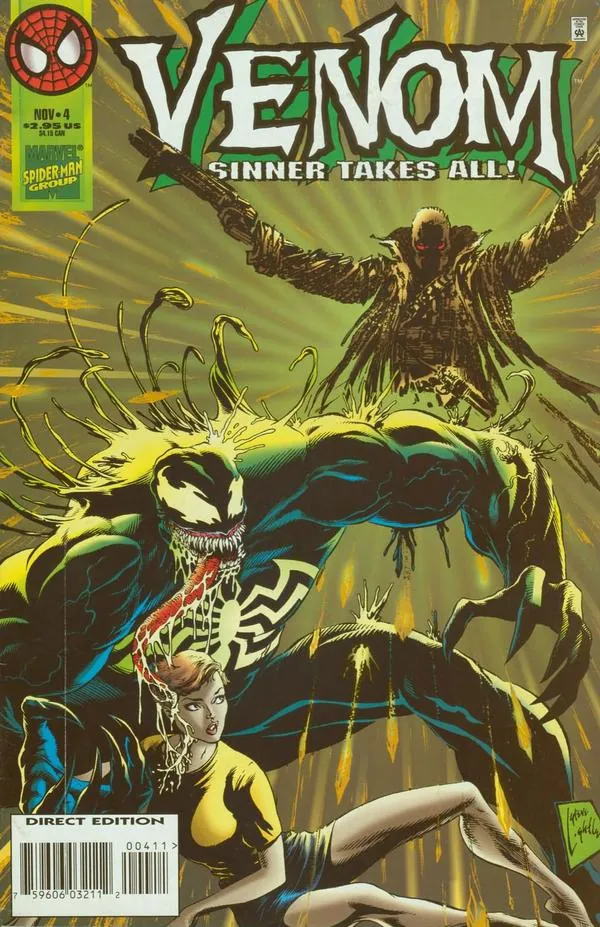 Cover of Venom: Sinner Takes All #4
