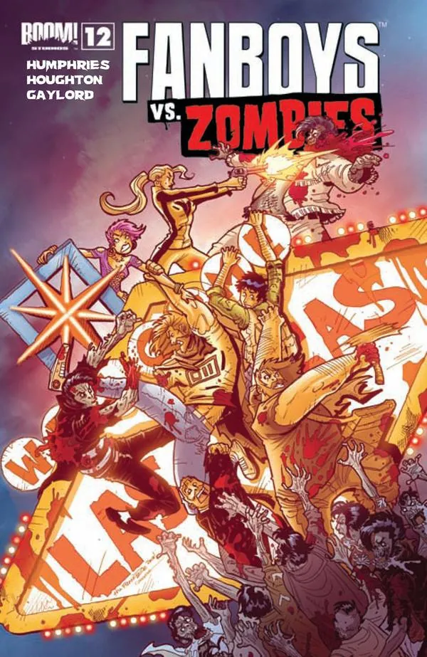 Cover of Fanboys vs. Zombies #12