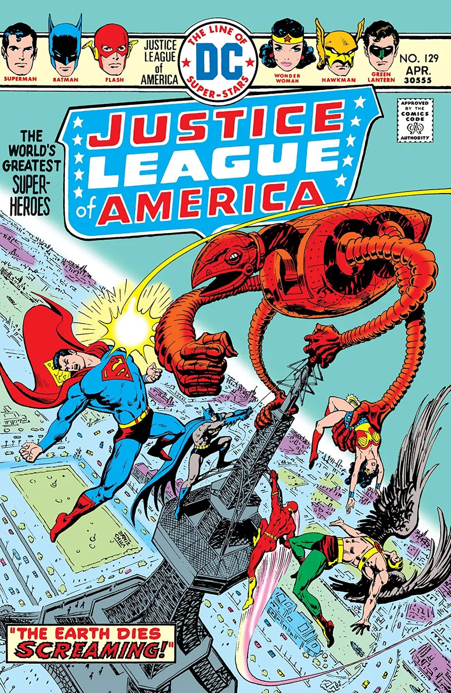 Cover of Justice League of America #129
