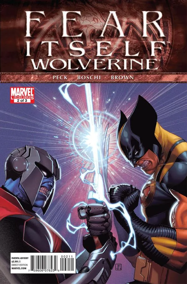 Cover of Fear Itself: Wolverine #2