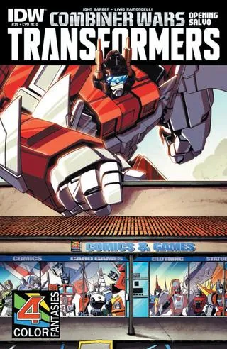 Cover of The Transformers #39