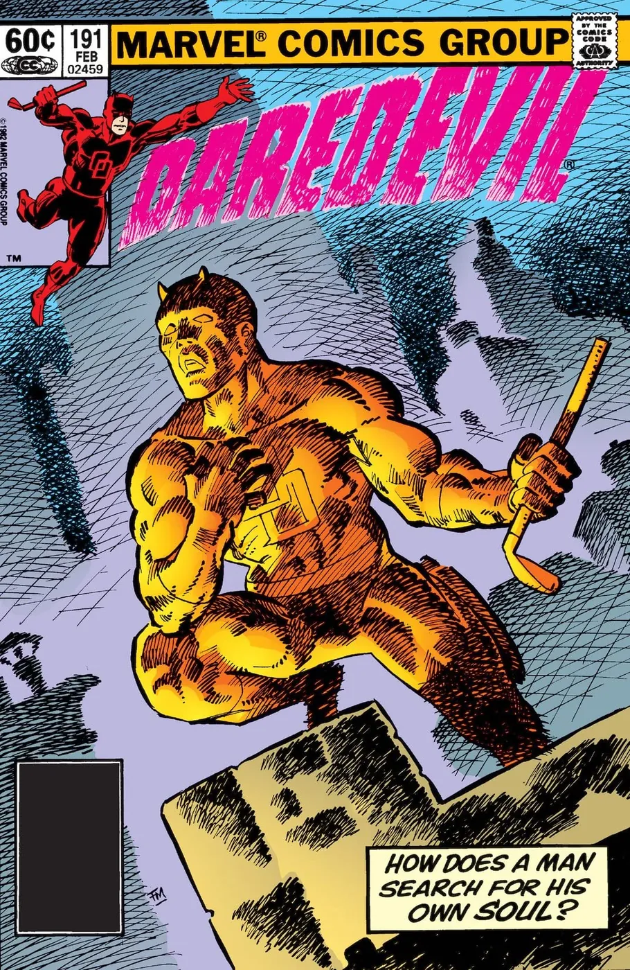 Cover of Daredevil #191