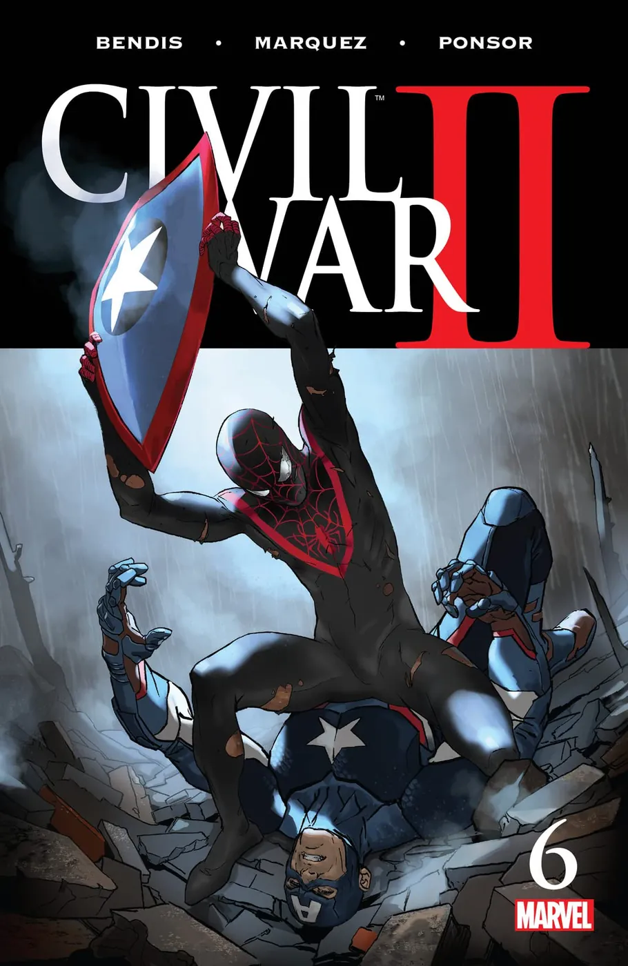 Cover of Civil War II #6