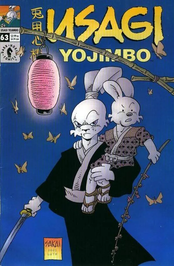 Cover of Usagi Yojimbo #63