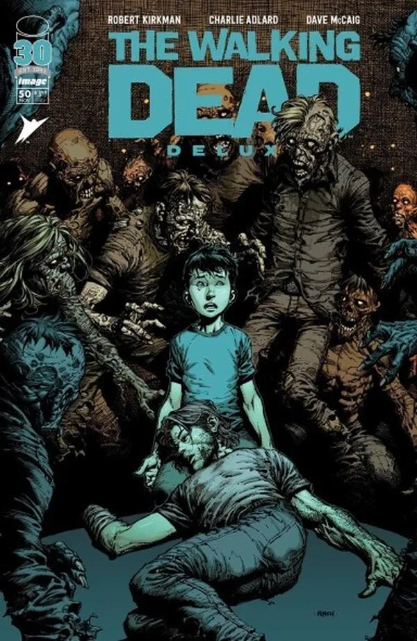Cover of The Walking Dead Deluxe #50