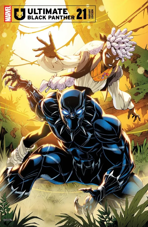 Cover of Ultimate Black Panther #21