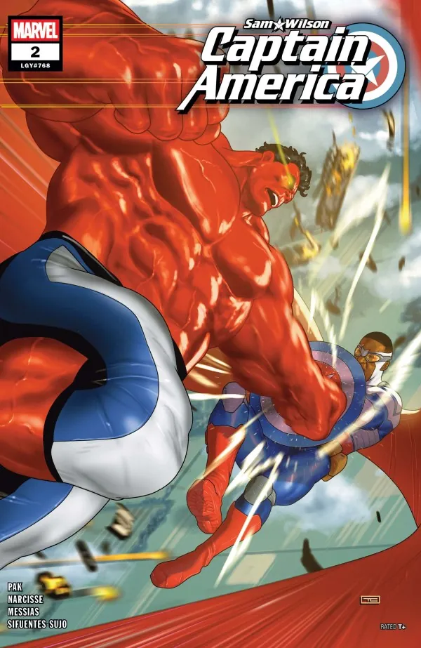 Cover of Sam Wilson: Captain America #2 (768)