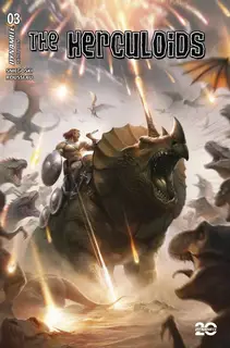 Cover of The Herculoids #3