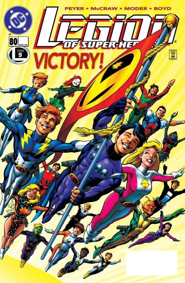 Cover of Legion of Super-Heroes #80