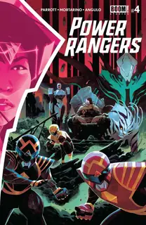 Cover of Power Rangers #4