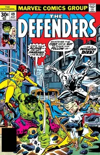 Cover of The Defenders #49