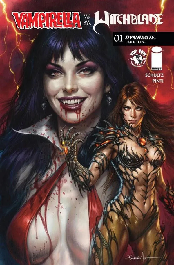 Cover of Vampirella x Witchblade Special #1