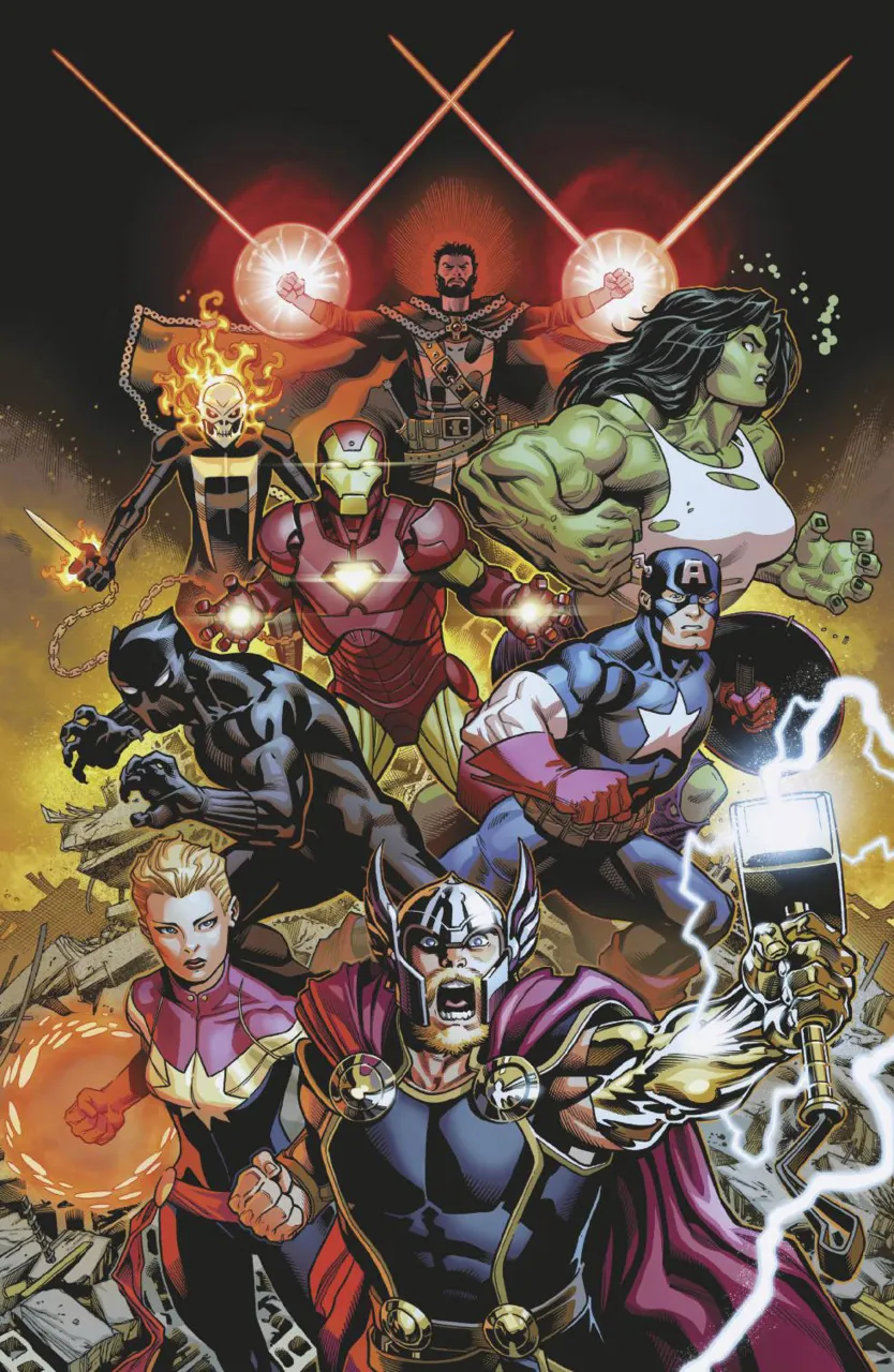 Cover of Avengers #1 (691)