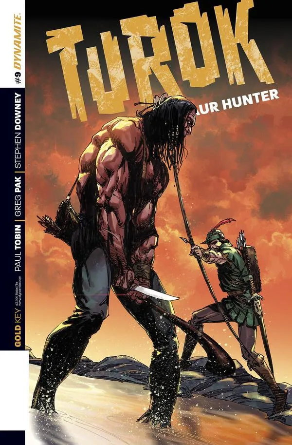 Cover of Turok: Dinosaur Hunter #9
