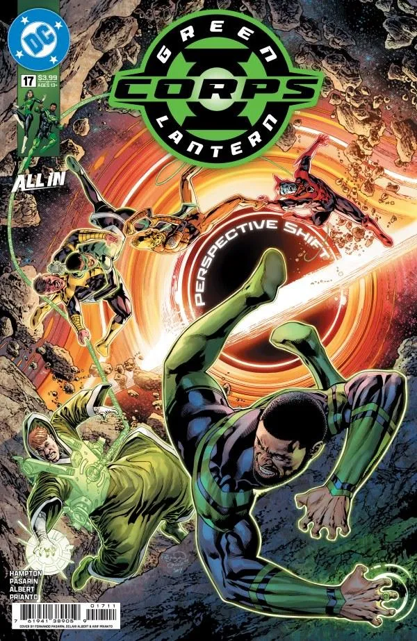 Cover of Green Lantern Corps #17