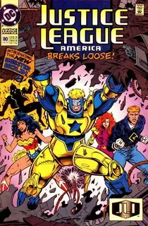 Cover of Justice League America #80
