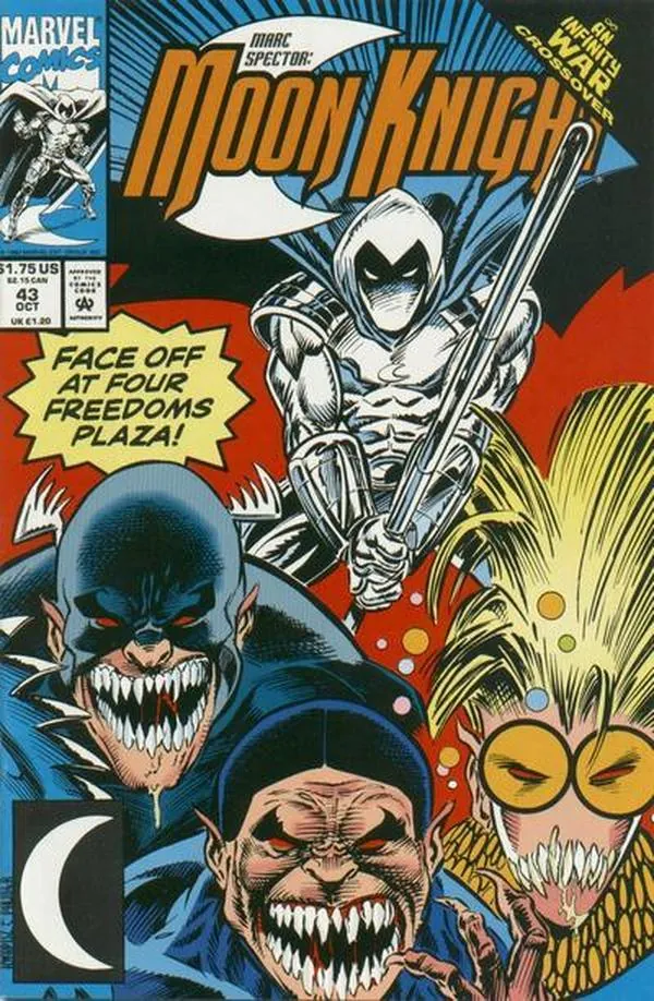 Cover of Marc Spector: Moon Knight #43