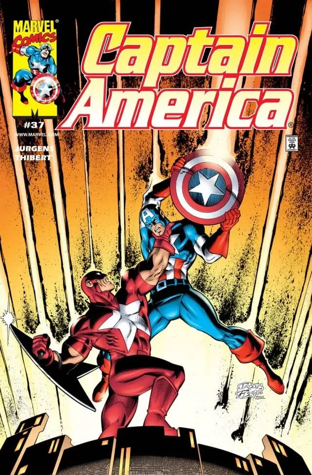 Cover of Captain America #37