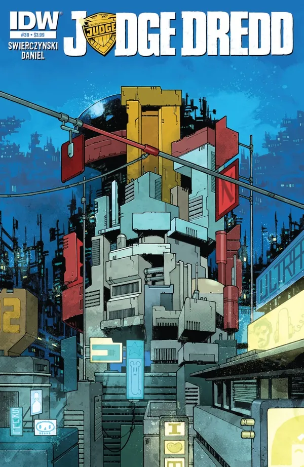 Cover of Judge Dredd #30