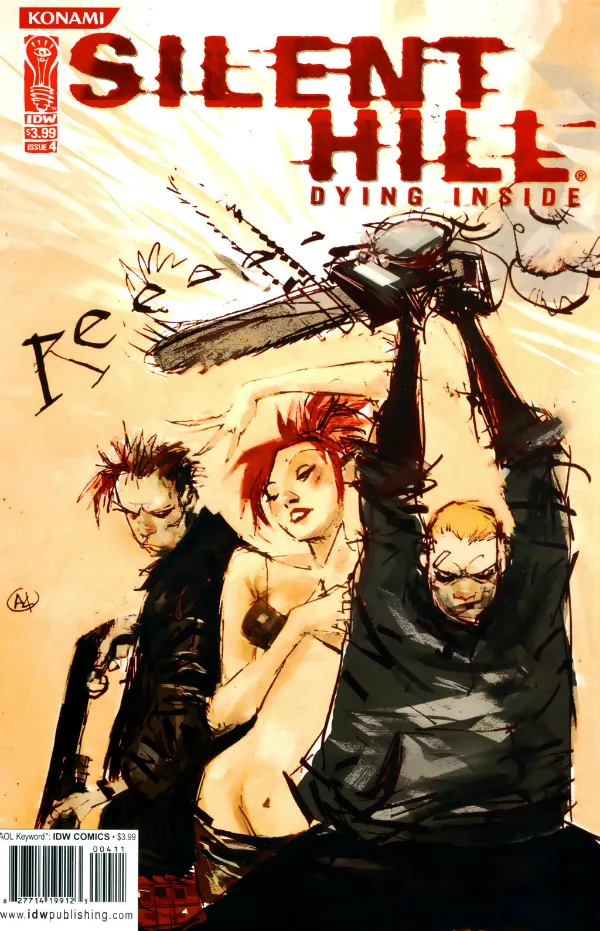 Cover of Silent Hill: Dying Inside #4