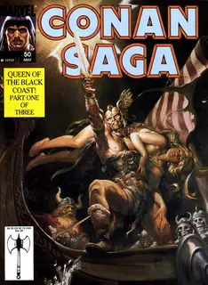 Cover of Conan Saga #50