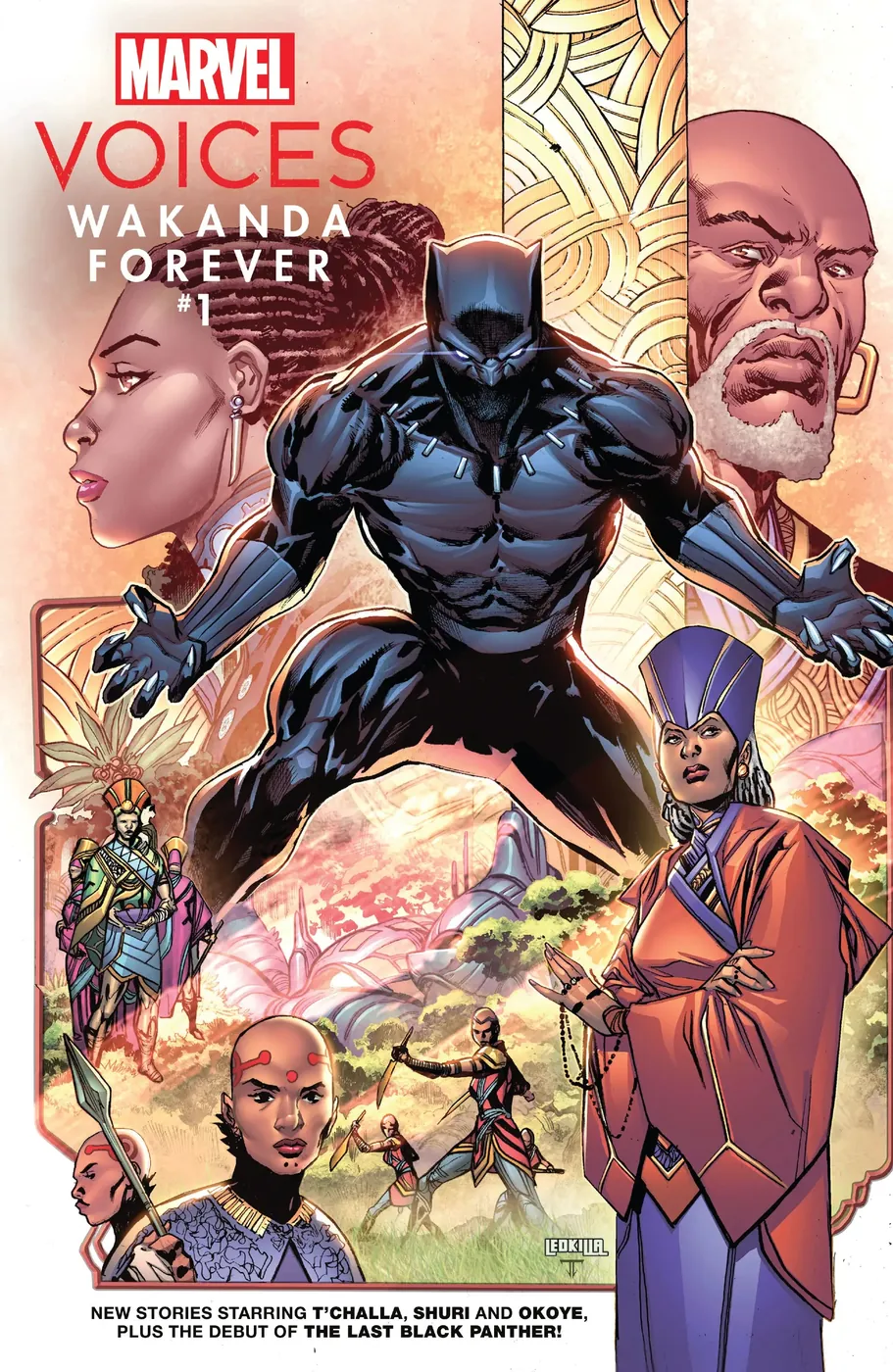 Cover of Marvel's Voices: Wakanda Forever #1
