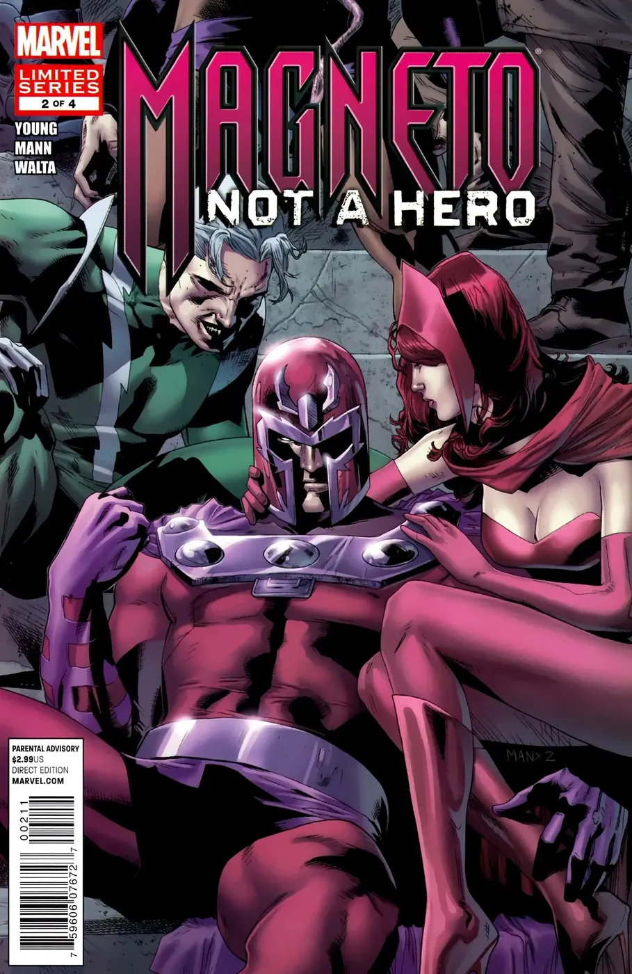 Cover of Magneto: Not a Hero #2