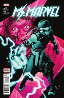 Cover of Ms. Marvel #21