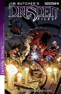 Cover of Jim Butcher's The Dresden Files: Down Town #5