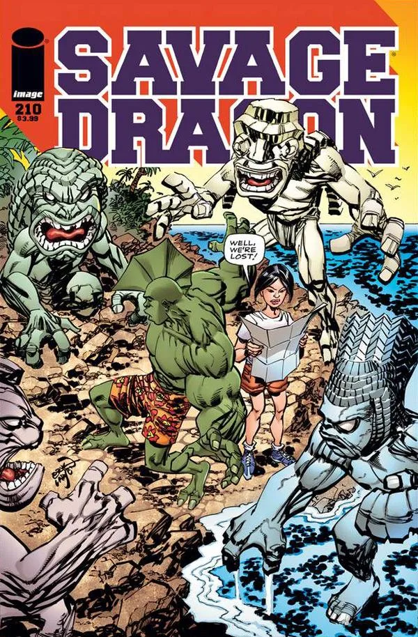 Cover of Savage Dragon #210