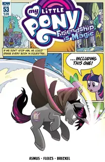 Cover of My Little Pony: Friendship Is Magic #53