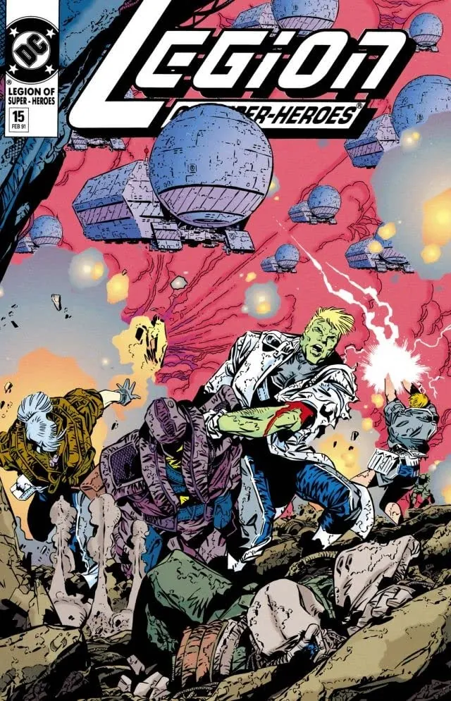 Cover of Legion of Super-Heroes #15