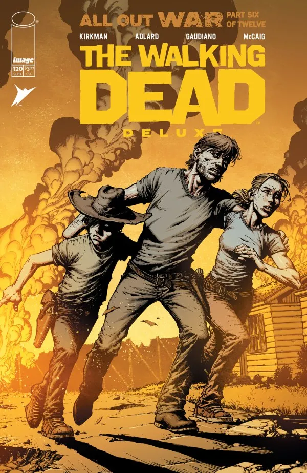 Cover of The Walking Dead Deluxe #120