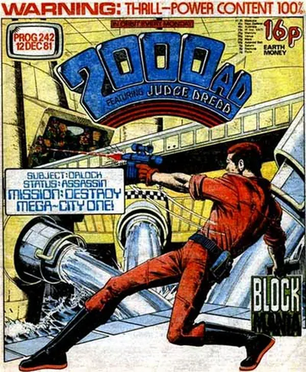 Cover of 2000 AD #242