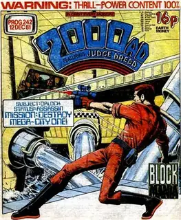 Cover of 2000 AD #242