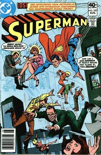 Cover of Superman #350