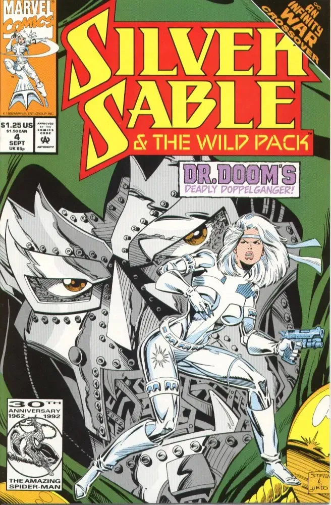 Cover of Silver Sable and the Wild Pack #4