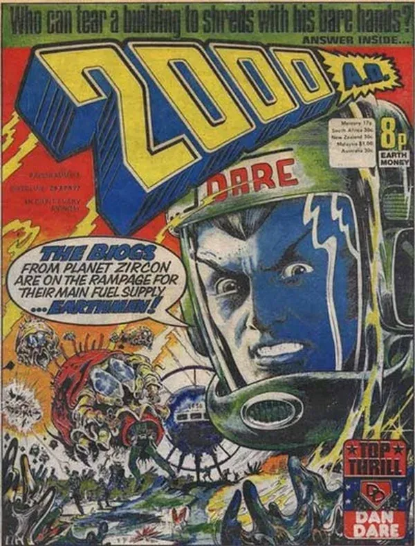 Cover of 2000 AD #7