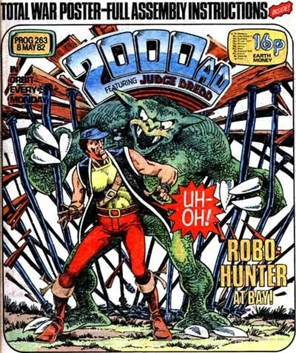 Cover of 2000 AD #263