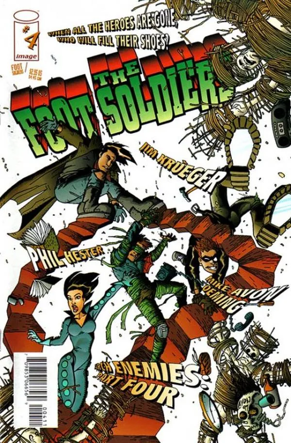 Cover of The Foot Soldiers #4