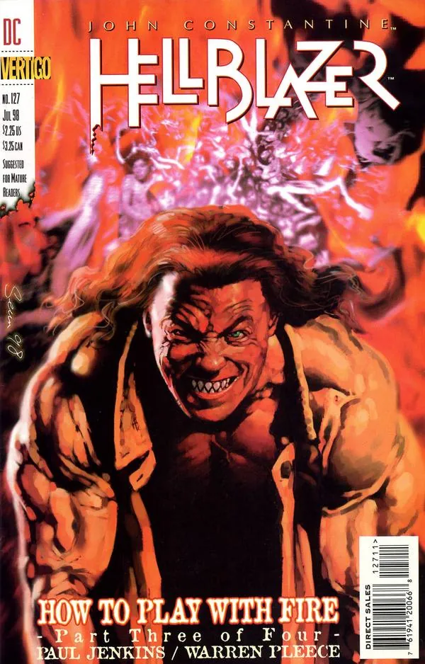 Cover of Hellblazer #127