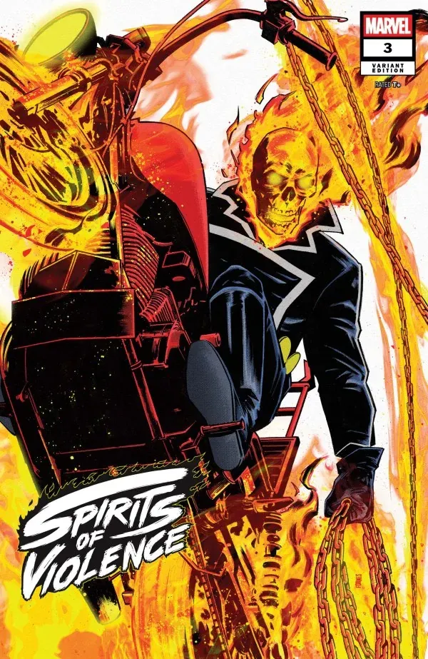 Cover of Spirits of Violence #3
