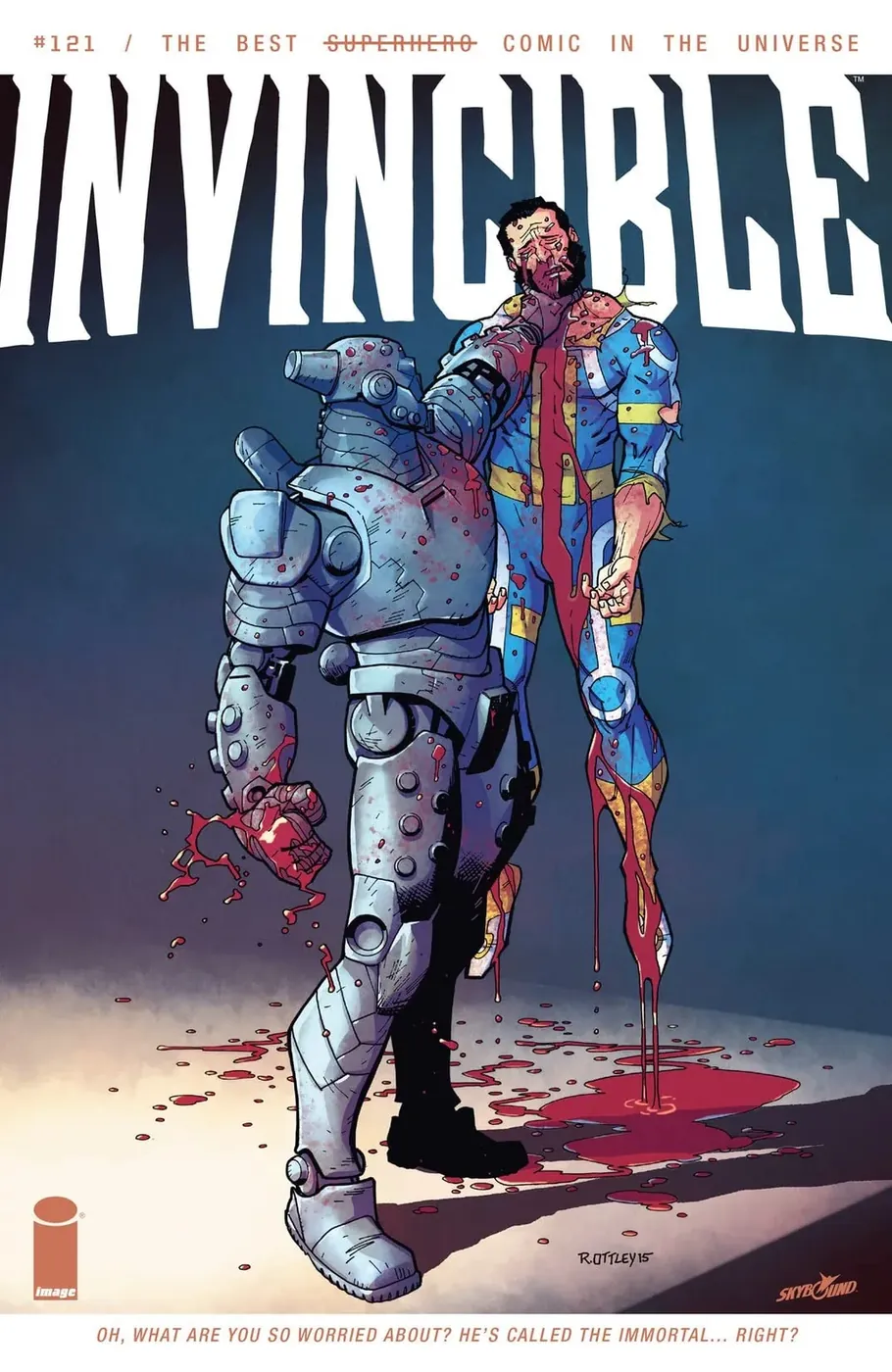 Cover of Invincible #121